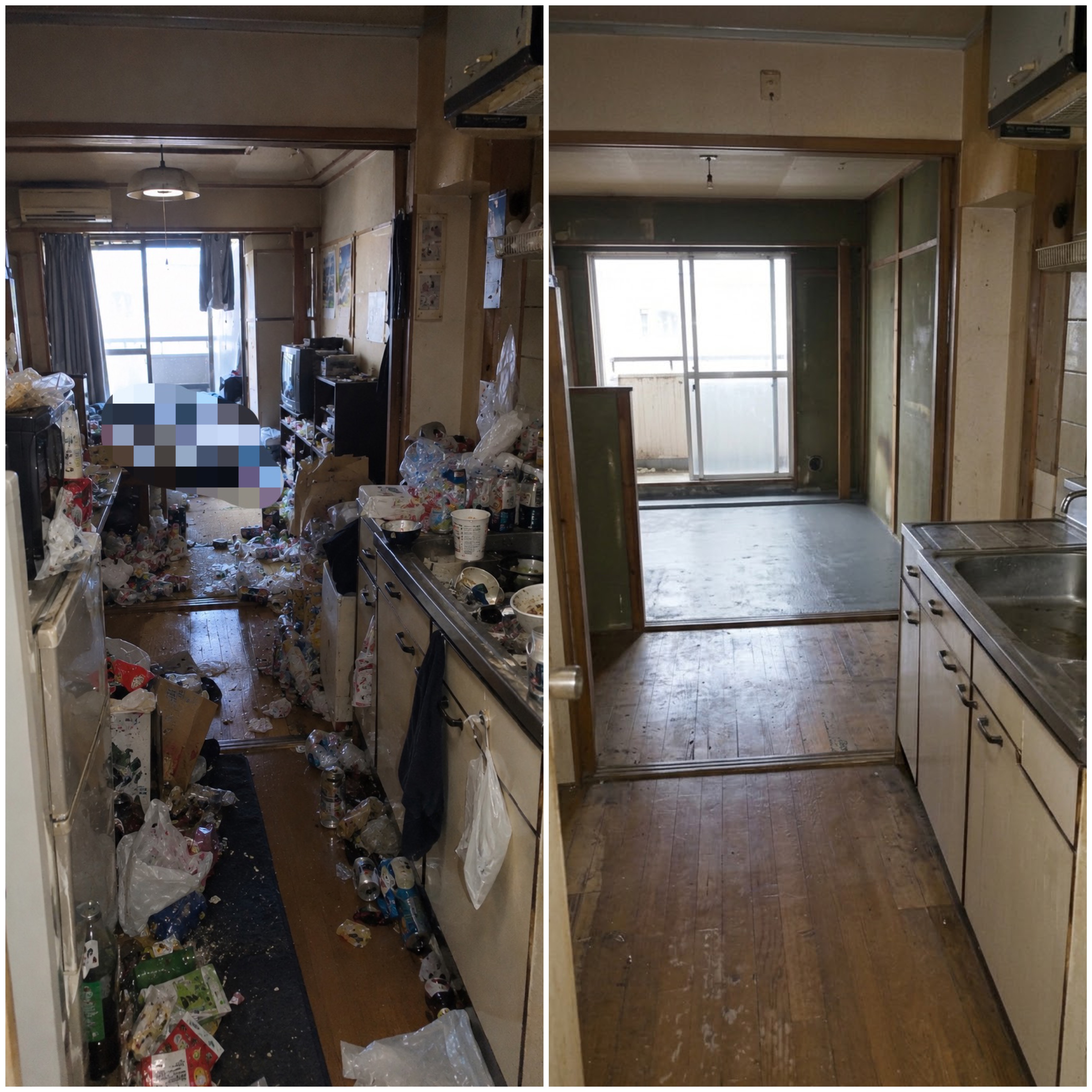 大和郡山市　突然死特殊清掃　(1LDK)